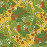 Strawberry Fields - Custom Sized Wallpaper Mural (per m2) - Yellow Multi