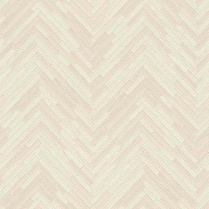 Versace Parquet Wallpaper - Grey/White