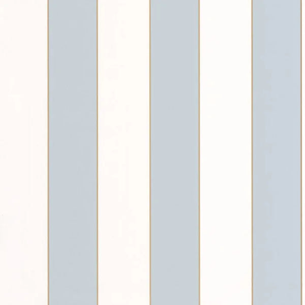 Sample - Golden Lines Wallpaper - Blue/White