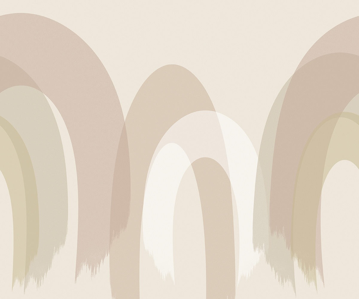 Sample - Fantasy Arch - Custom Sized Wallpaper Mural (per m2) - Beige