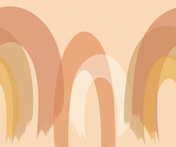 Sample - Fantasy Arch - Custom Sized Wallpaper Mural (per m2) - Sunset