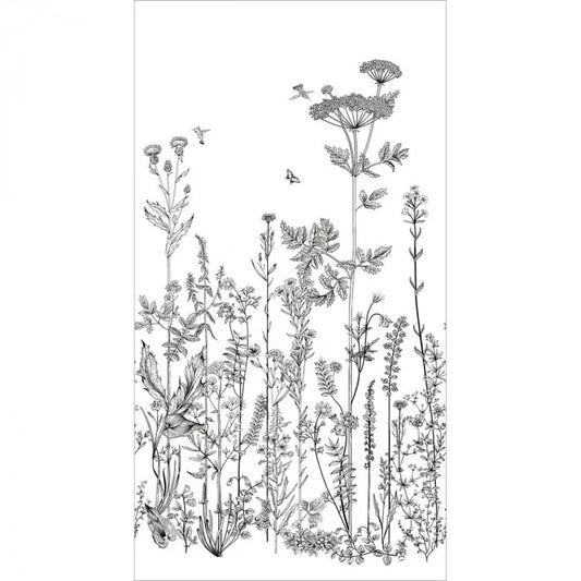 Moonlight Panoramique Wild Flowers Wallpanel