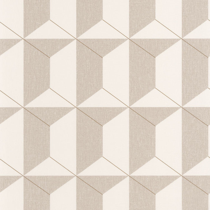 Sample - Rhythm Wallpaper - Beige Dore - Discontinuing