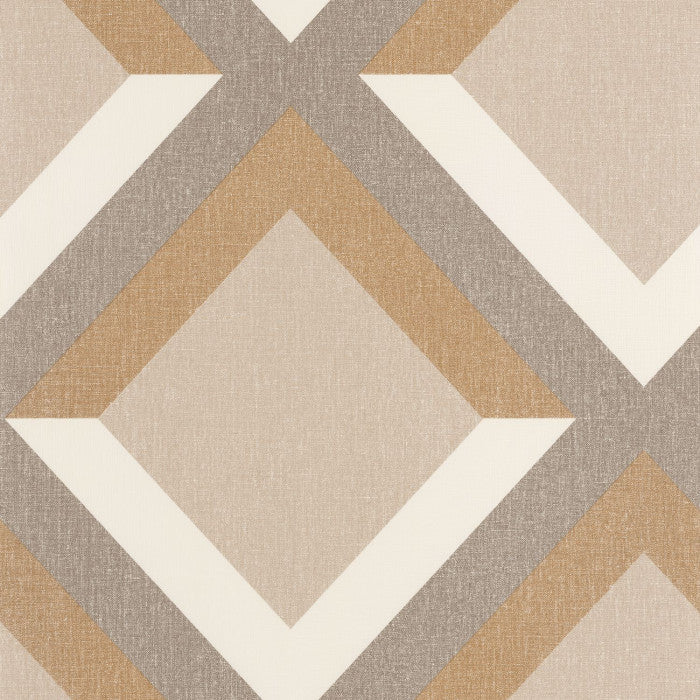 Groove Wallpaper - Beige Taupe Dore Bblanc - Discontinuing