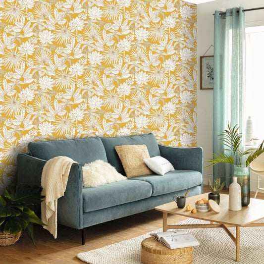 Hawai Wallpaper - Tumeric - Discontinuing