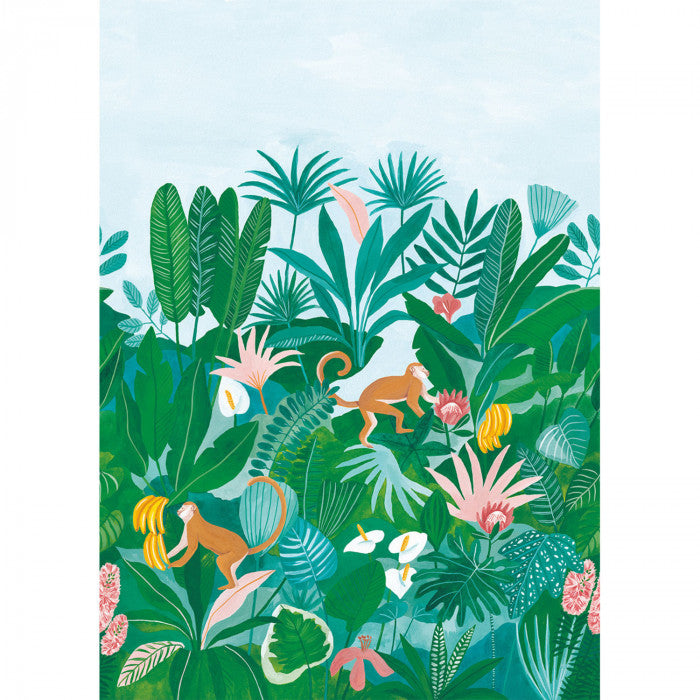 Oddyssee Panoramique Jardin D' Eden Wallpanel