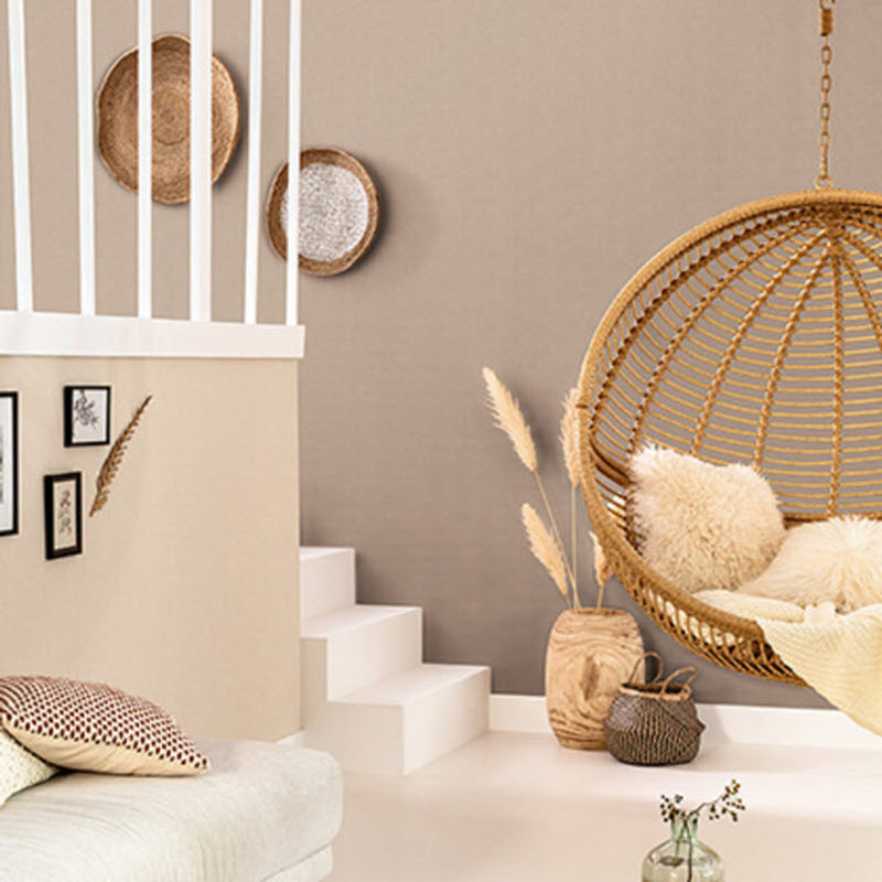 Uni Natte Wallpaper - Marron Glace - Discontinuing
