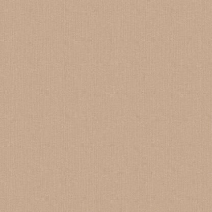 Uni Natte Wallpaper - Cannelle - Biscuit - Last Roll
