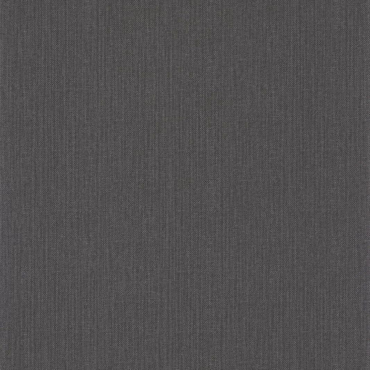 Uni Natte Wallpaper - Gris Anthracite