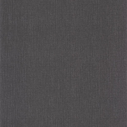 Uni Natte Wallpaper - Noir