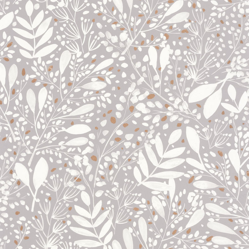 Sample - Joy Wallpaper - Grey