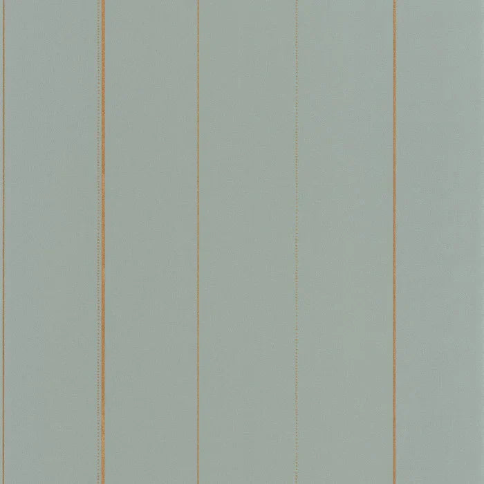 Sample - Green Life Peaceful Stripe Wallpaper - Bleu Grise Or