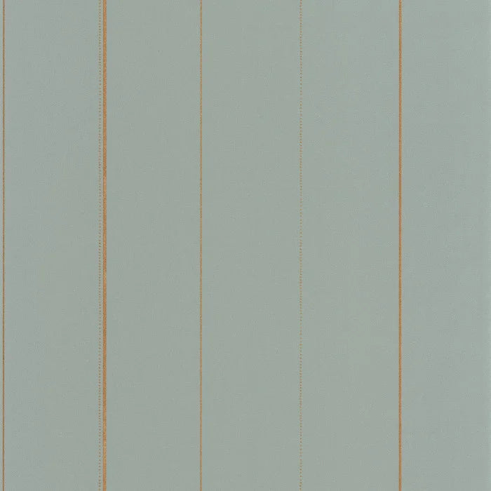 Green Life Peaceful Stripe Wallpaper - Bleu Grise Or