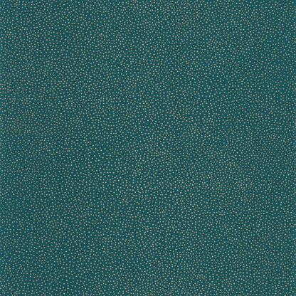 Green Life Sparkle Wallpaper - Bleu Madura Or