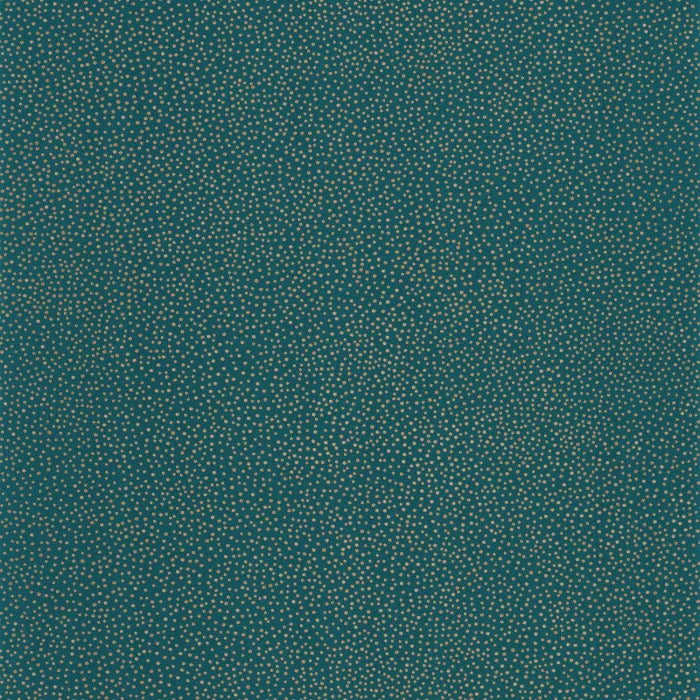 Green Life Sparkle Wallpaper - Bleu Madura Or