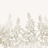 Summer Leaf - Custom Sized Wallpaper Mural (per m2) - Beige