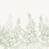 Summer Leaf - Custom Sized Wallpaper Mural (per m2) - Green