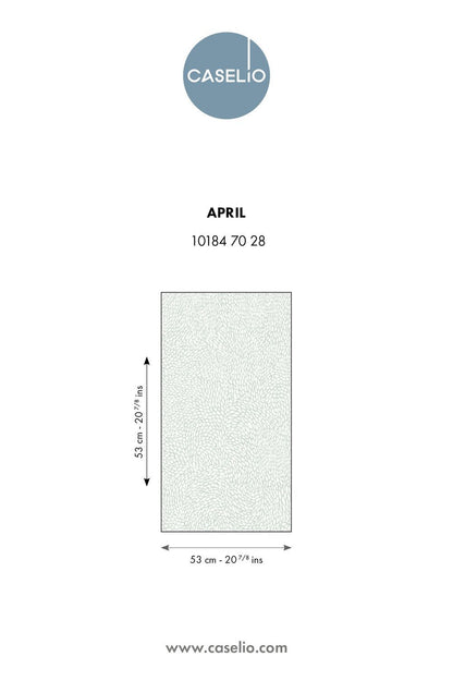 April Flower Power Wallpaper - Mint - Discontinuing