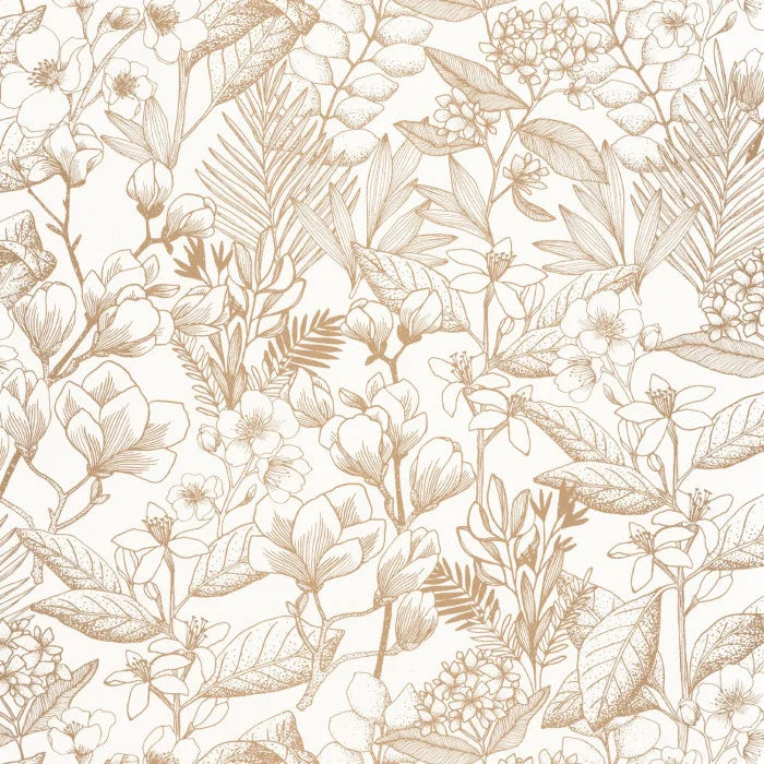 Sample - Flower Power May Wallpaper