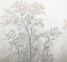 Misty Morning Tree - Custom Sized Wallpaper Mural (per m2) - Light