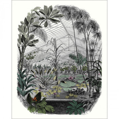 Panoramique Jordin D'Hiver Wallpanel - Multi Colour