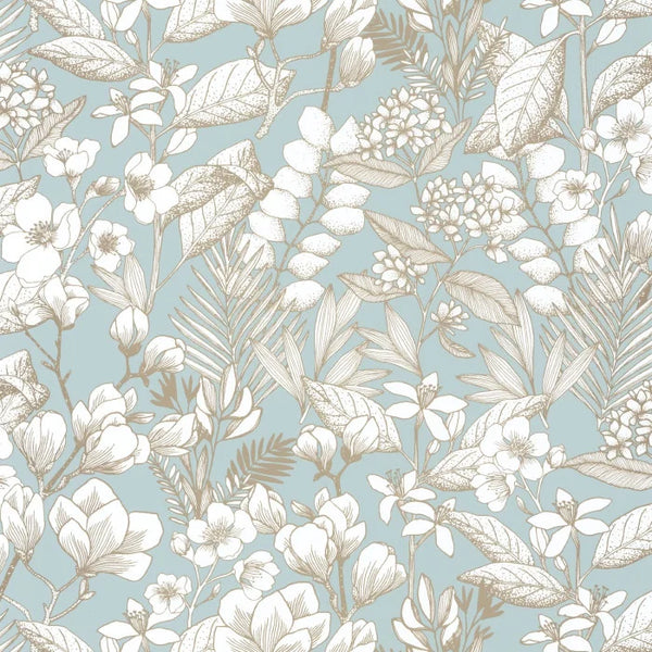 Sample - Lovely Field - Smoke blue dore