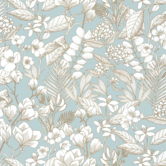 Sample - Lovely Field - Smoke blue dore