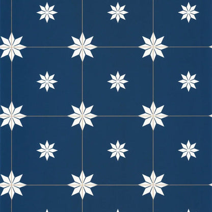Trendy Tiles Wallpaper - Midnight Blue
