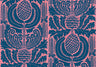 Zappa - Custom Sized Wallpaper Mural (per m2) - Pink Blue