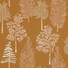The Tree House Wallpaper - Ochre