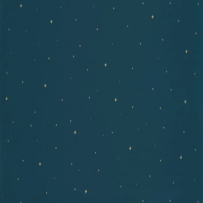 Under The Stars Wallpaper - Bleu Nuit