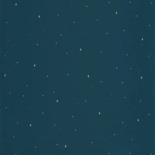 Under The Stars Wallpaper - Bleu Nuit
