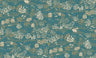 Olinda Garden Wallpaper - Teal Gold - Discontinuing
