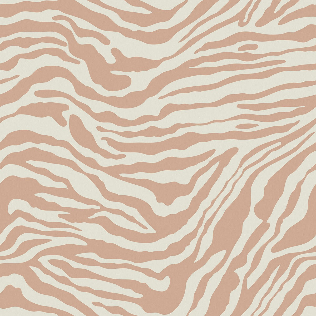 Date Night - Custom Sized Wallpaper Mural (per m2) - Dusty Orange