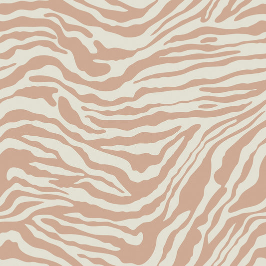 Date Night - Custom Sized Wallpaper Mural (per m2) - Dusty Orange