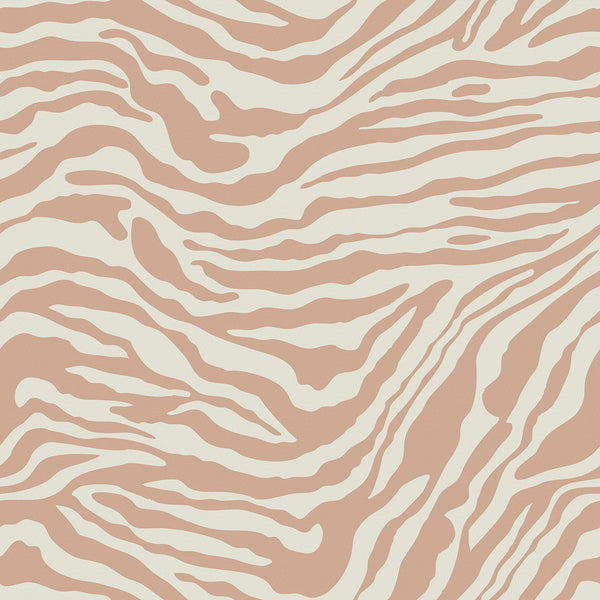 Sample - Date Night - Custom Sized Wallpaper Mural (per m2) - Dusty Orange
