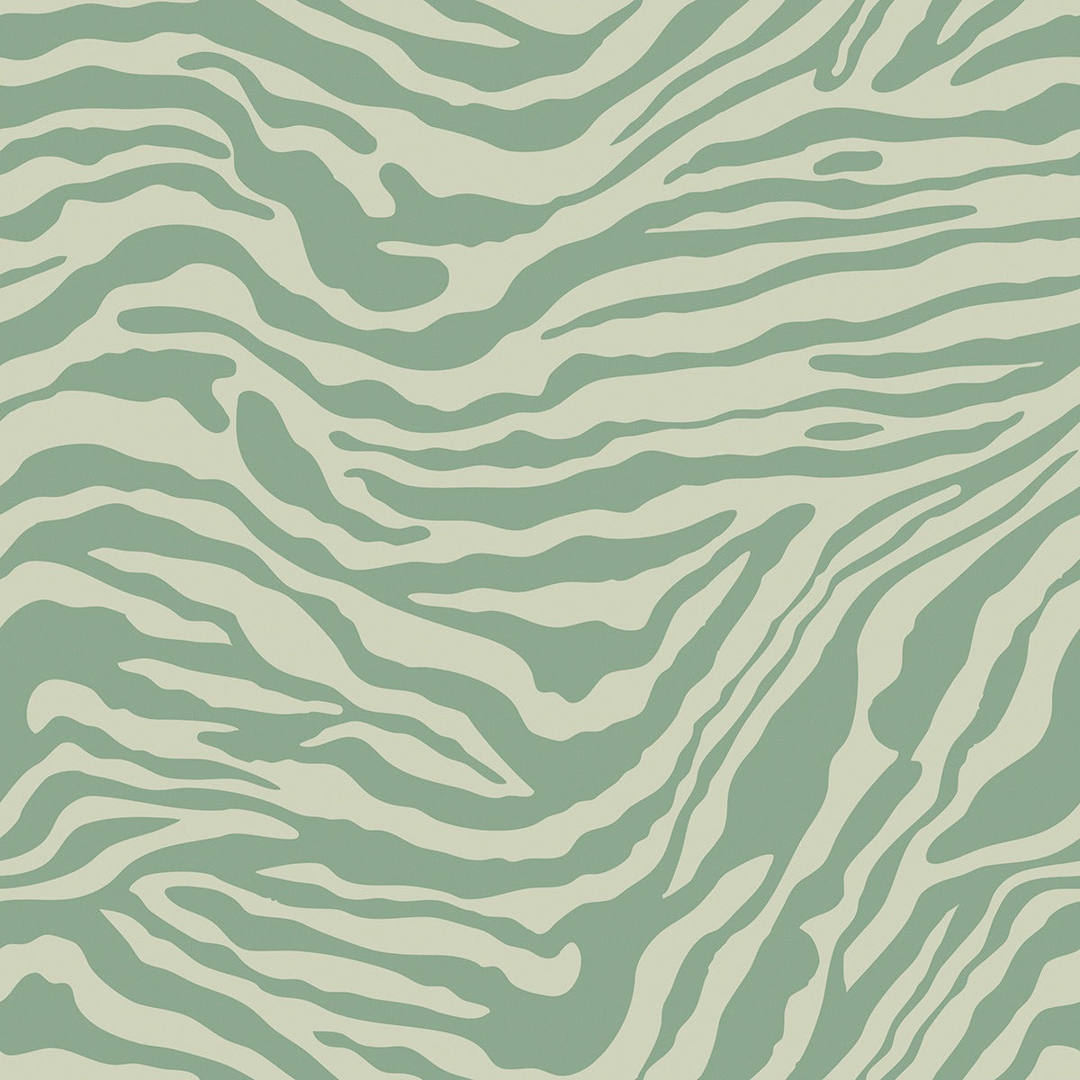 Date Night - Custom Sized Wallpaper Mural (per m2) - Green