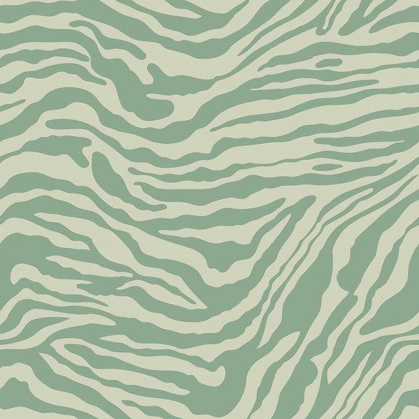 Sample - Date Night - Custom Sized Wallpaper Mural (per m2) - Green