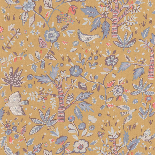 Sample - Echappee Wallpaper - Jaune zenith