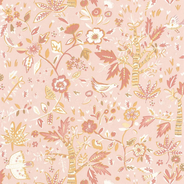 Echappee Vinyl Wallpaper - Pêche de Vigne - Discontinuing
