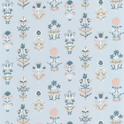 Charmes Wallpaper - Bleu Horizon - Discontinuing