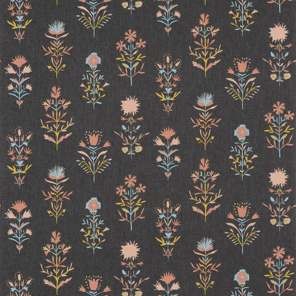 Sample - Charmes Wallpaper - Noir Guepier