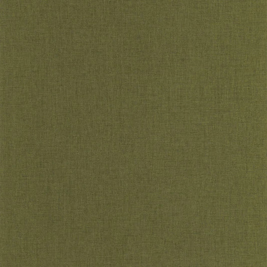 Uni Mat Wallpaper - Vert Kaki