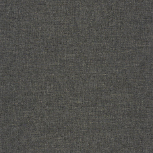 Uni Metallise/Irise Wallpaper - Noir Dore