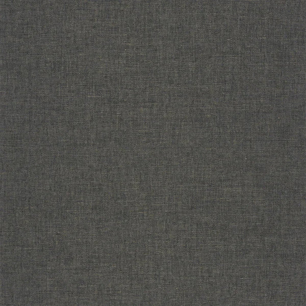 SAMPLE - Uni Metallise/Irise Wallpaper - Noir dore