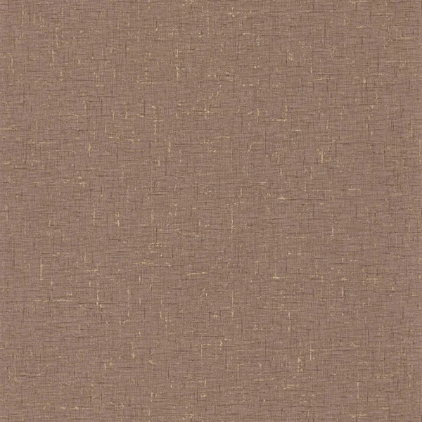 Sample - Gaze Metal Wallpaper - Chocolate