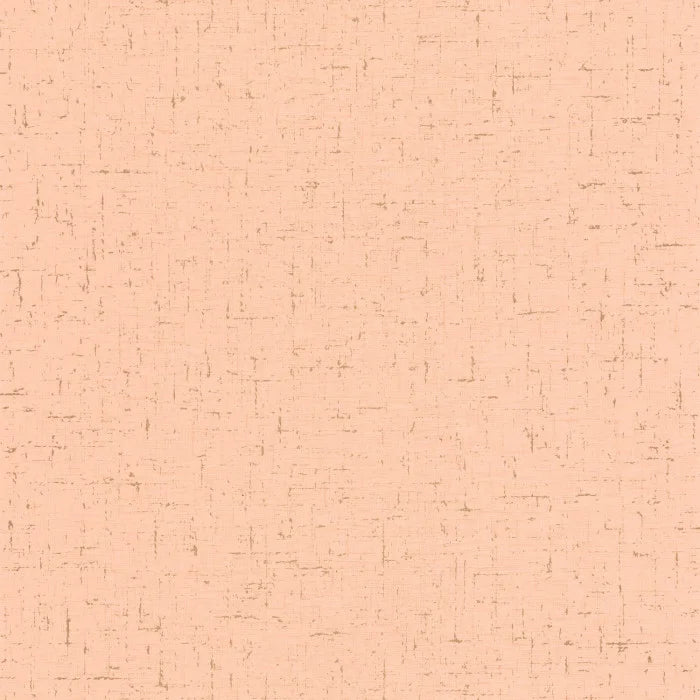 Sample - Gaze Metal Wallpaper - Peach