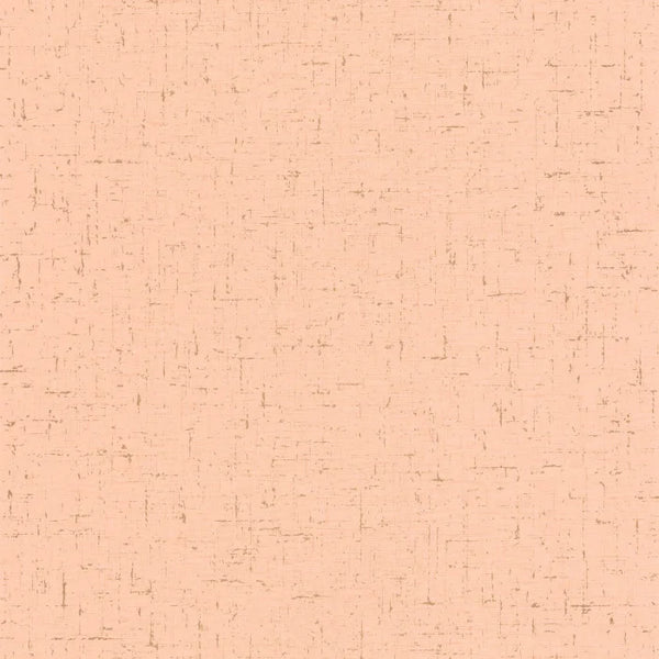 Sample - Gaze Metal Wallpaper - Peach