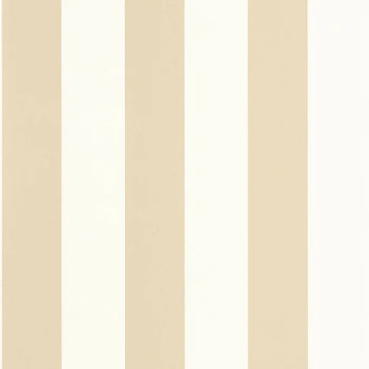 Wide Lines Wallpaper - Beige