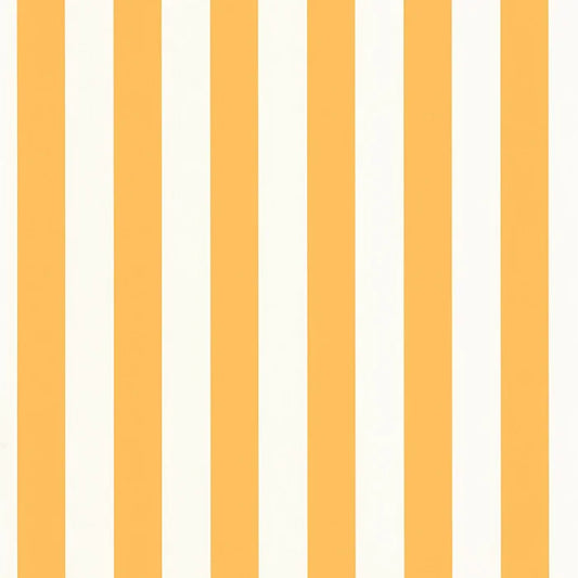 Sample - Little Lines Wallpaper - Jaune Soleil